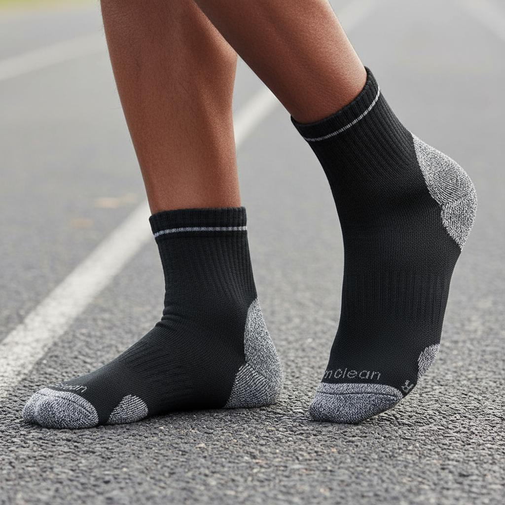 Na Giean Kaos Kaki Lari Trekking NGMR001 Ankle Merino Wool Socks Hiking Running Travelling