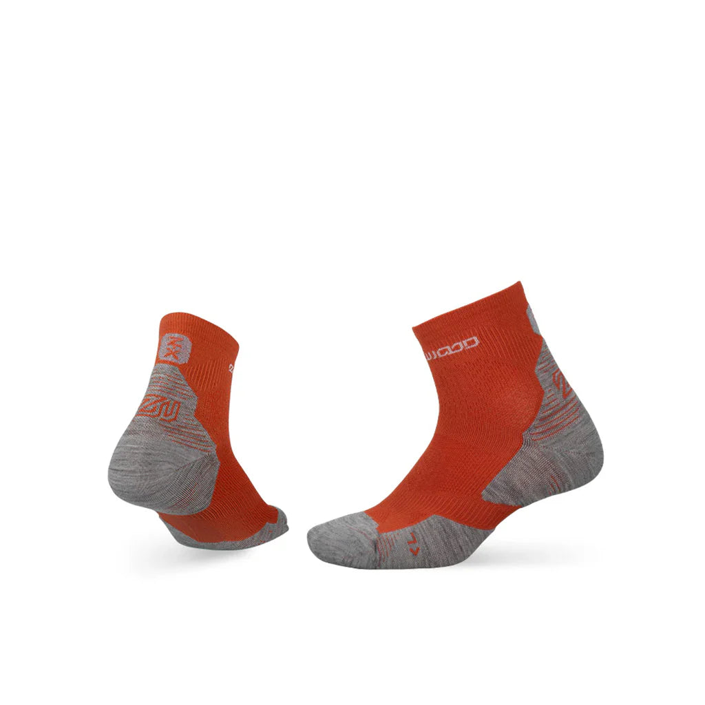 Kaos Kaki Lari Anti Blister Zealwood R1 Ankle R-Series | Merino Wool | Tidak Lecet - Adem & Tahan Bau