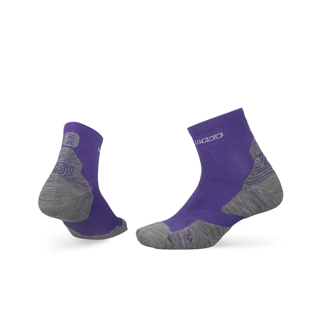 Kaos Kaki Lari Anti Blister Zealwood R1 Ankle R-Series | Merino Wool | Tidak Lecet - Adem & Tahan Bau