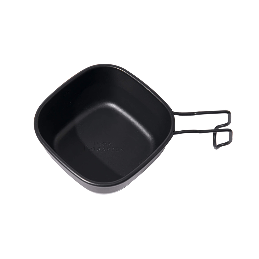 Mobi Garden Sierra Hanging Square Bowl Hiking Stainless Steel 304 NX23666018 Mangkuk Gantung Camping Outdoor 45ml