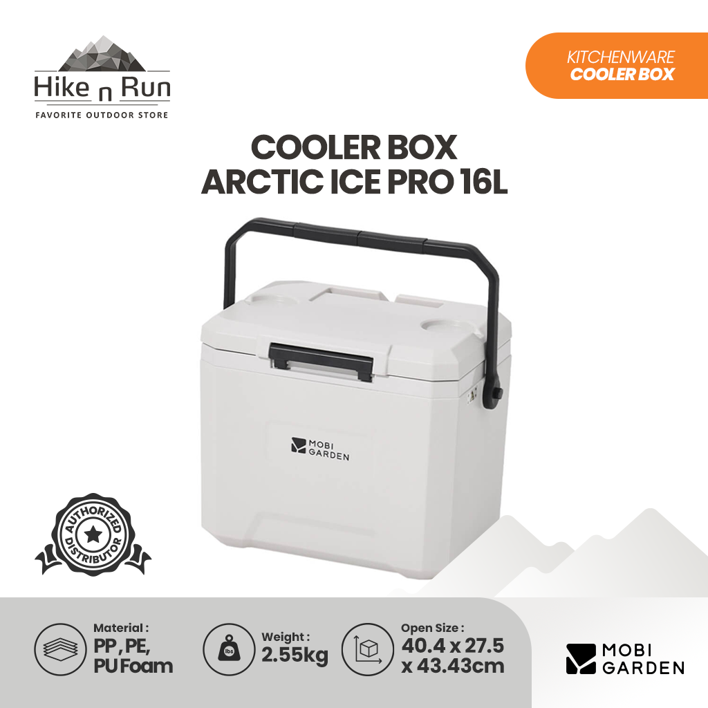 Mobi Garden Cooler Box Kotak Pendingin NX25684002 Coolbox 5L 6L 22L Container Box Penyimpanan Es Serbaguna NX25684003 NX25684004