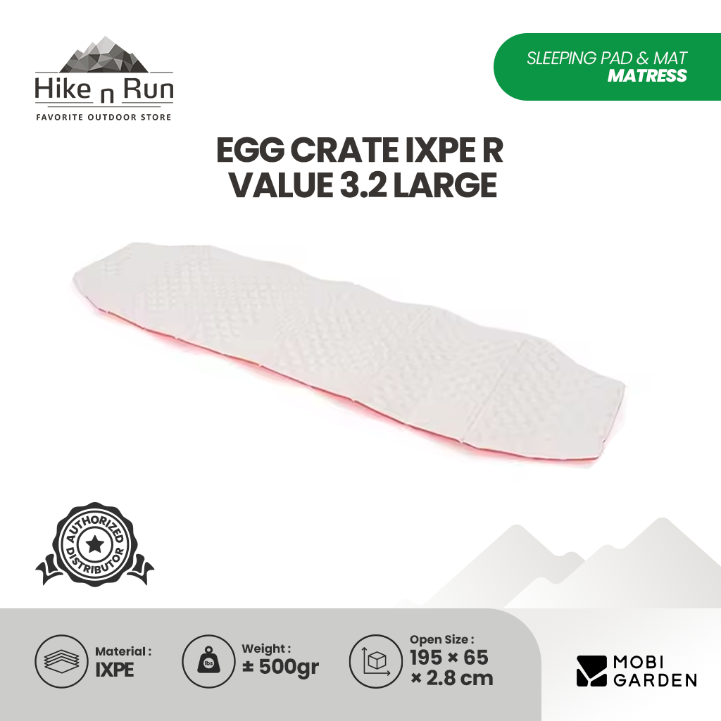 Matras Lipat IXPE R-Value 3.2 Mobi Garden NX25663013 Pad UL Ultralight Egg Crate R Value 3.2 NX25663014