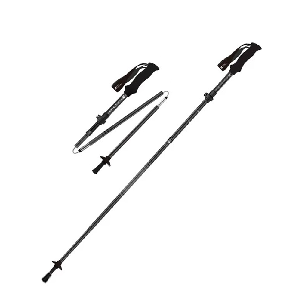 Mobi Garden Trekking Pole Hiking Lipat Alumunium ZT NX25667012 Ultra Light Z-Pole Portable Trekpole Pendaki Trail Run NX25667013