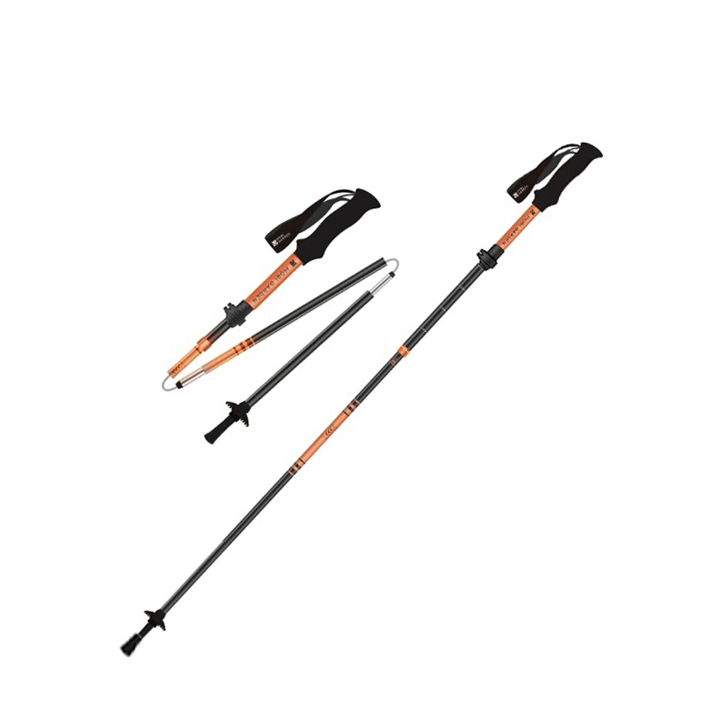 Mobi Garden Trekking Pole Hiking Lipat Alumunium ZT NX25667012 Ultra Light Z-Pole Portable Trekpole Pendaki Trail Run NX25667013