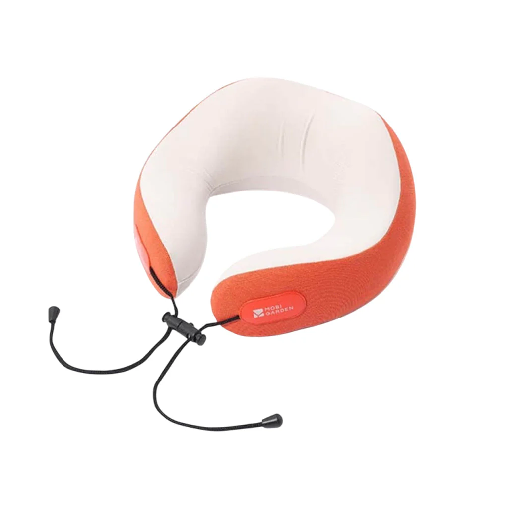 Mobi Garden Bantal Leher U Shape Memory Foam Nyaman NX25683002 U-Shaped Pillow Neck Travel Camping Portable