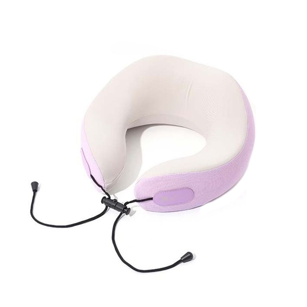 Mobi Garden Bantal Leher U Shape Memory Foam Nyaman NX25683002 U-Shaped Pillow Neck Travel Camping Portable