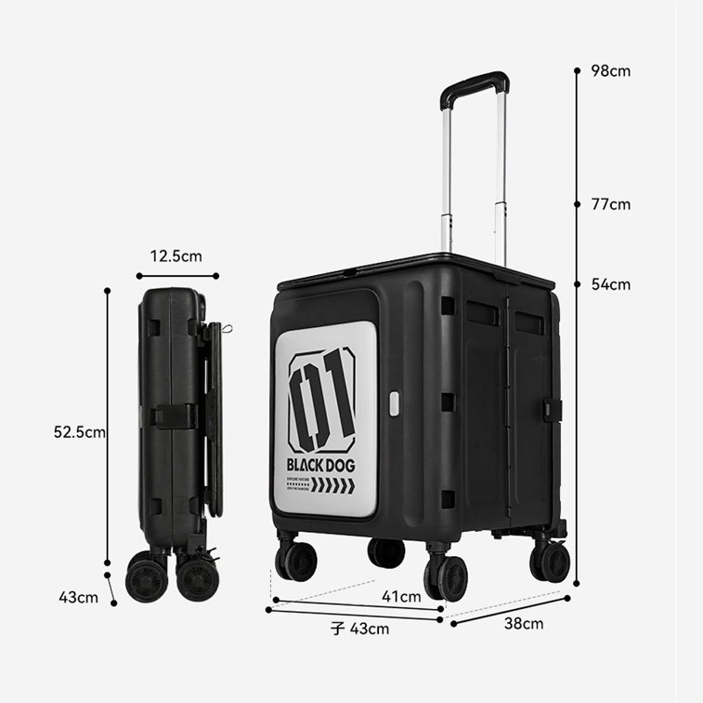 Blackdog Troli Box Lipat Camping Keranjang Multifungsi CBD2550JJ072 Star Trails X2 Storage Box Portable Folding Cart Outdoor Multifunction CBD2550XB016 CBD2550XB020