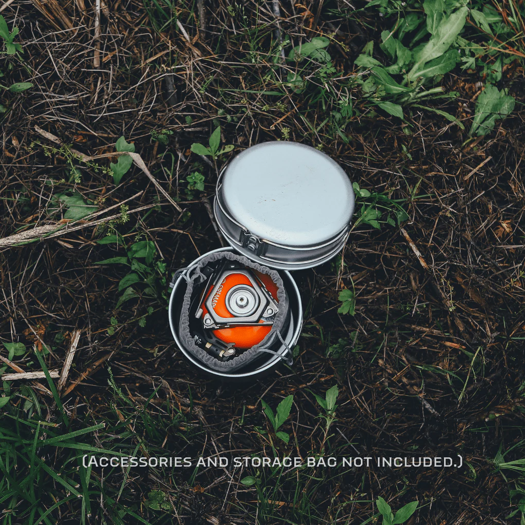 Firemaple Alat Masak Camping Ultralight Frost Mini Cookware Aluminium Cooking Set 1-2P Non-Stick Nesting Set Hiking