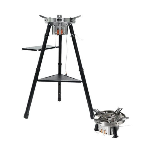 Firemaple Kompor Camping Vulcan DualBlaze Pro-Stove Portable Dual ring Flame Power System