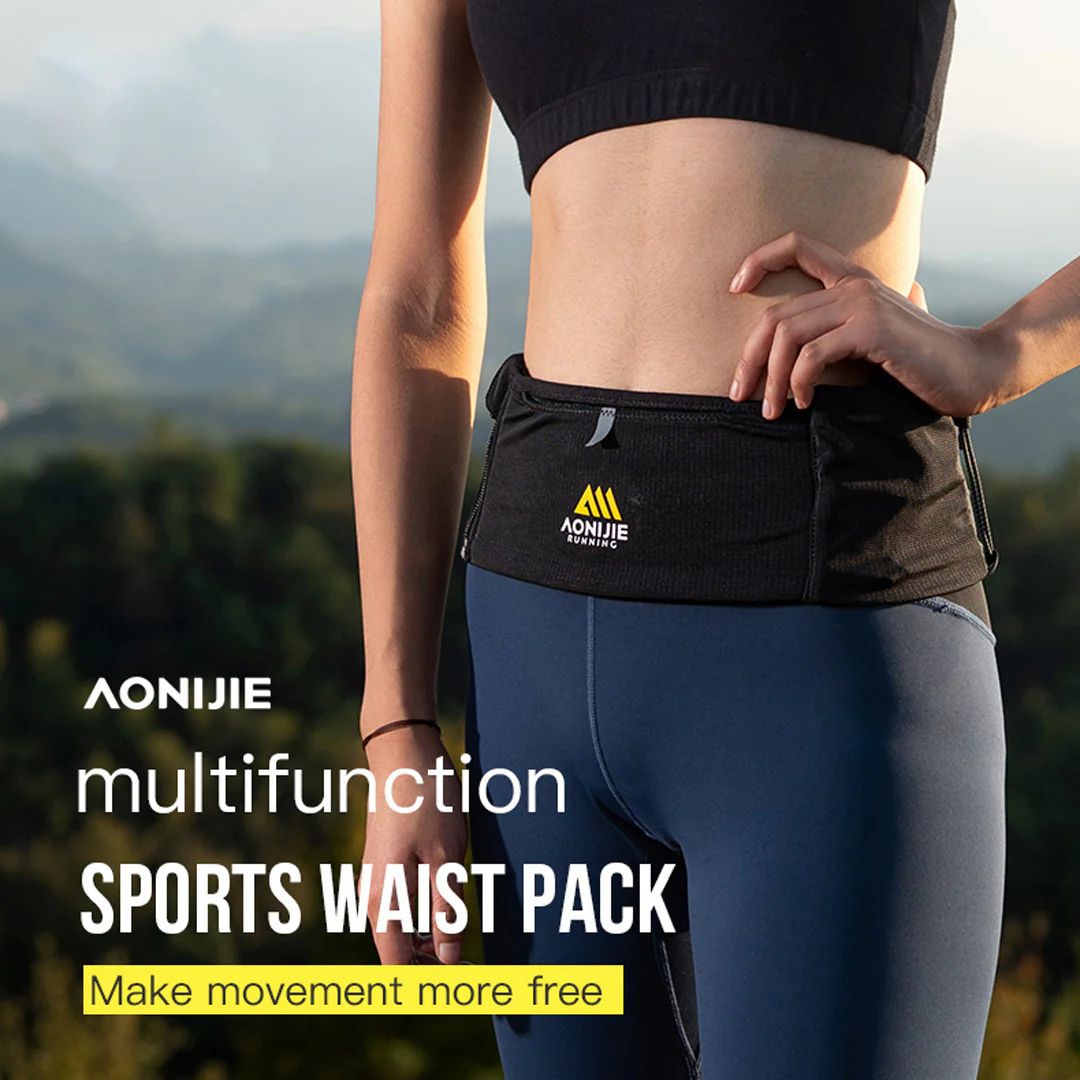 AONIJIE W8122 Running Waist Bag Tas Pinggang Lari Trail Running Sport Belt Outdoor