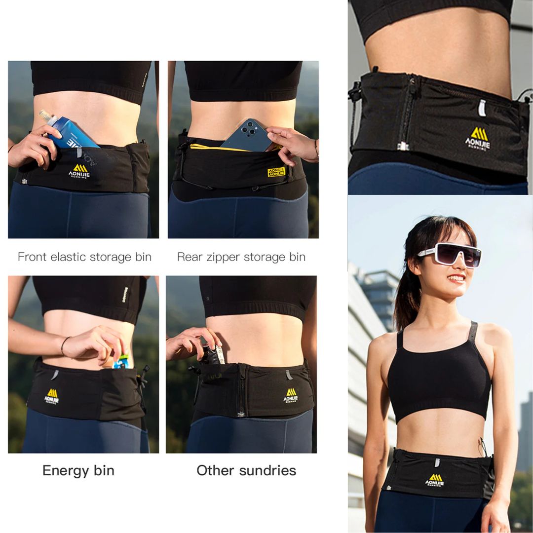 AONIJIE W8122 Running Waist Bag Tas Pinggang Lari Trail Running Sport Belt Outdoor