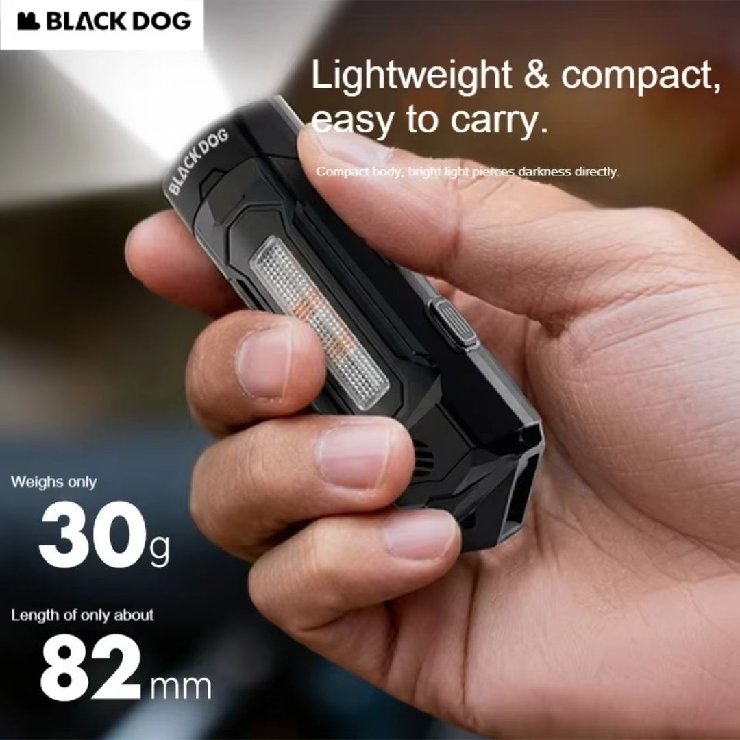 Blackdog Lampu Senter Multifungsi Tactical Emergency Hiking CBD2550ZM048 Mini Tactical Light Flashlight Camping Travelling Red Laser