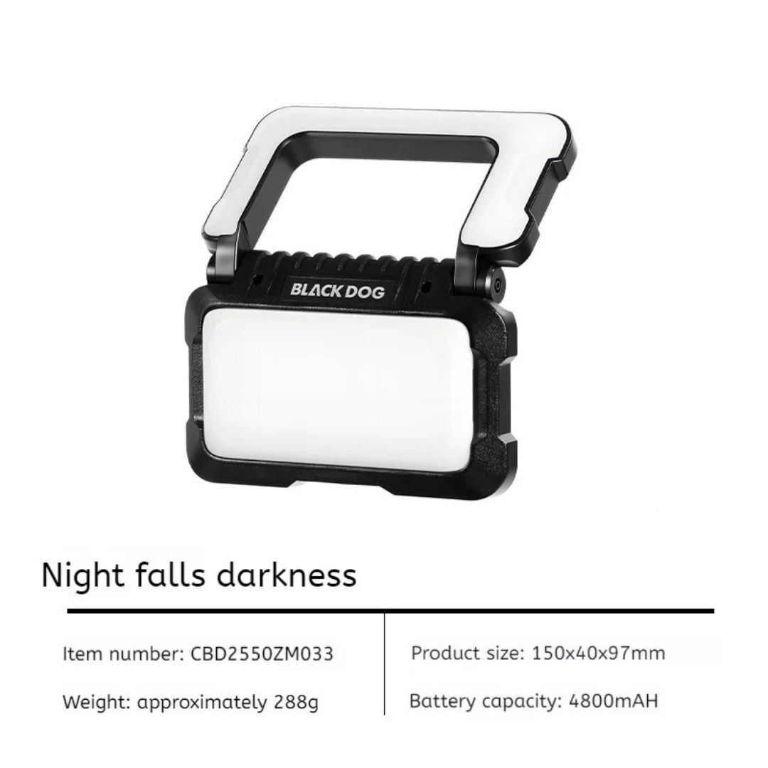 Blackdog Lampu Tenda Lipat Multifungsi  CBD2550ZM033 Foldable Dual-Sided Camping Light LED