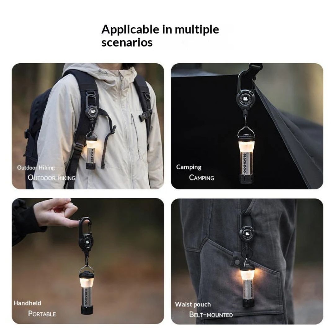 Blackdog Gantungan Kunci Outdoor Ultralight CBD2550PJ070 Multifunctional Tactical Buckle Hook Clip Carabiner