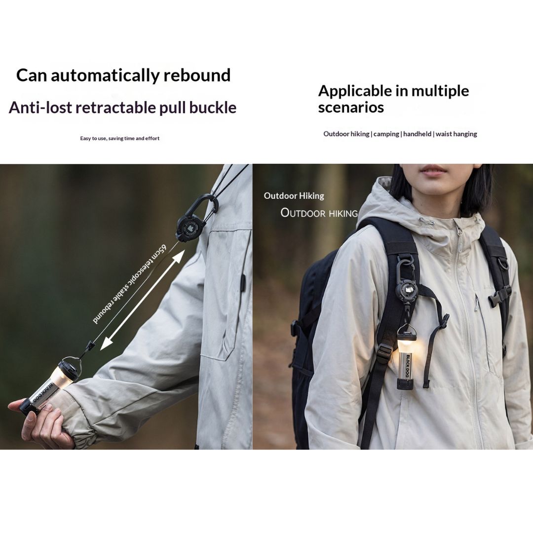 Blackdog Gantungan Kunci Outdoor Ultralight CBD2550PJ070 Multifunctional Tactical Buckle Hook Clip Carabiner