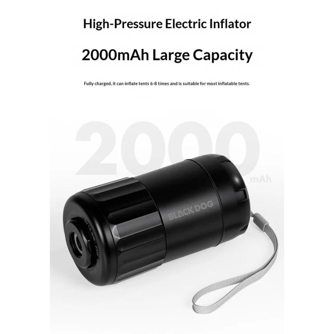 Blackdog Pompa Angin Elektrik Portable CBD2550ZM042 Electric Air Pump 2000mAh USB Rechargeable