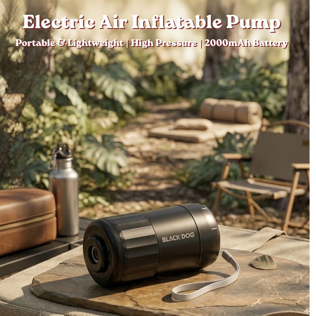 Blackdog Pompa Angin Elektrik Portable CBD2550ZM042 Electric Air Pump 2000mAh USB Rechargeable