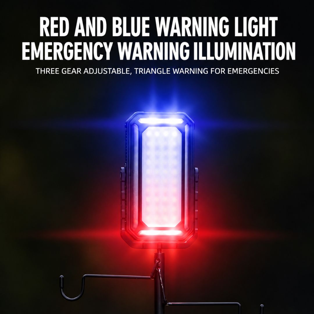 Blackdog Camping Lantern 10000mAh Solar Charging Lampu Camping Power Bank CBD2550ZM047 Lampu Solar Panel