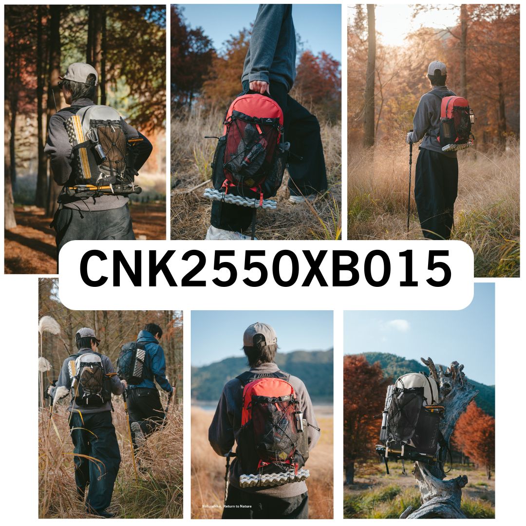 Naturehike Tas Hiking Gunung Ringan Longwa 18L CNK2650XB010 Ultralight Backpack Ransel Hiking Daypack Travel Outdoor CNX2550XB015