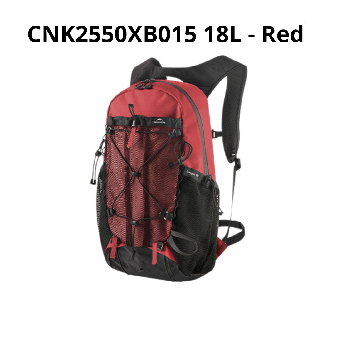 Naturehike Tas Hiking Gunung Ringan Longwa 18L CNK2650XB010 Ultralight Backpack Ransel Hiking Daypack Travel Outdoor CNX2550XB015