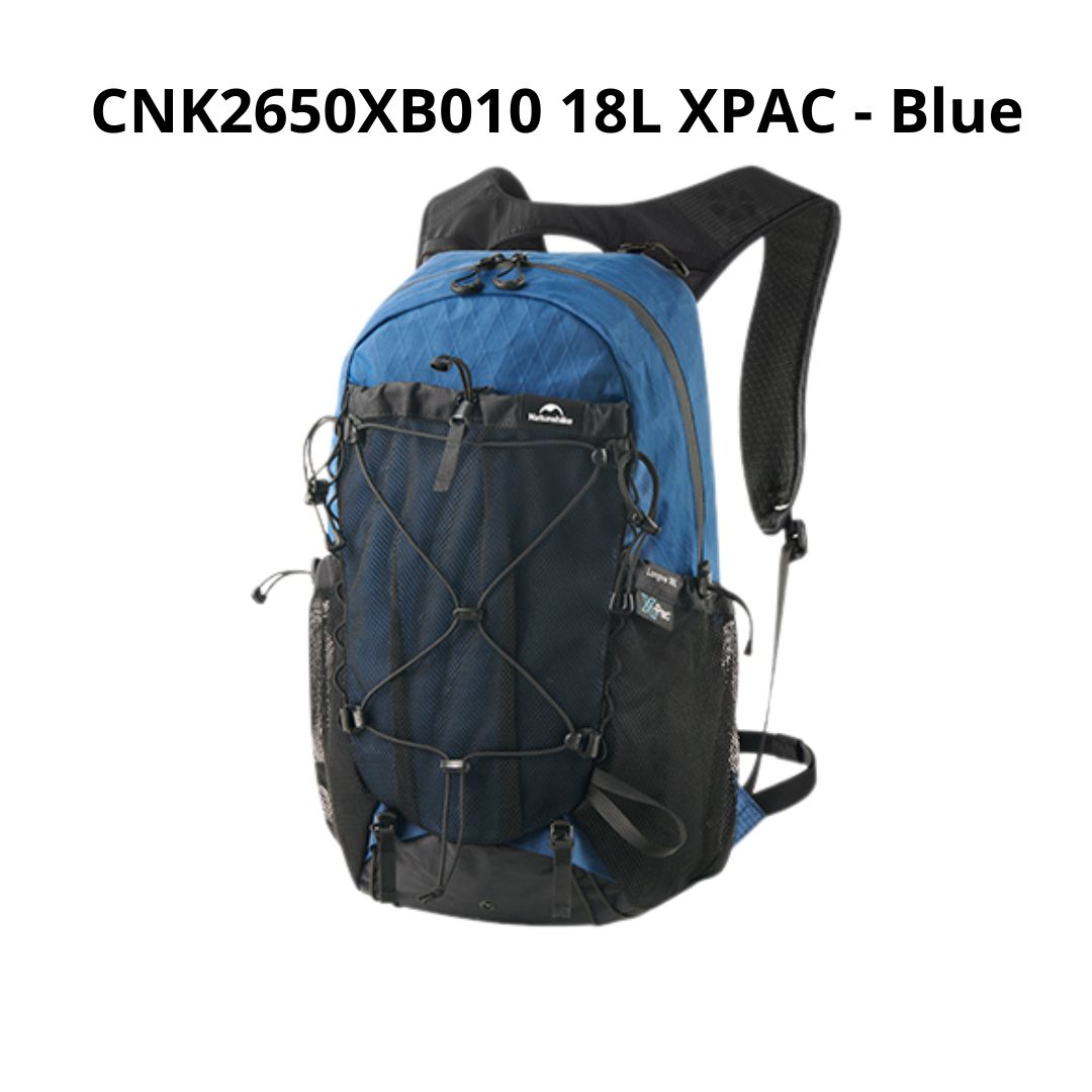 Naturehike Tas Hiking Gunung Ringan Longwa 18L CNK2650XB010 Ultralight Backpack Ransel Hiking Daypack Travel Outdoor CNX2550XB015