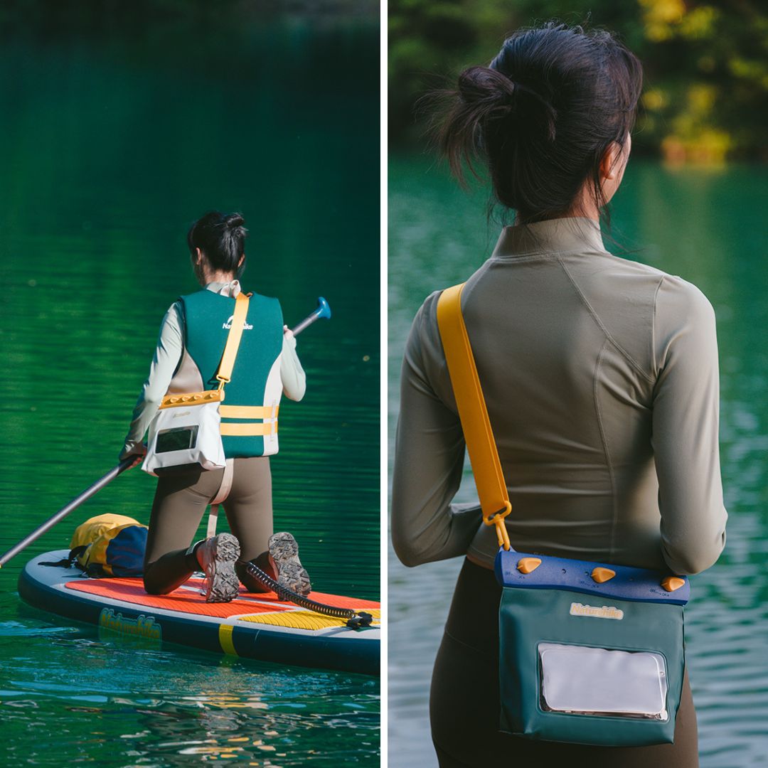 Naturehike Dry Bag Waterproof Multifungsi IPX8 2.6L 5.6L Tas Anti Air Trekking Renang Kayak Outdoor