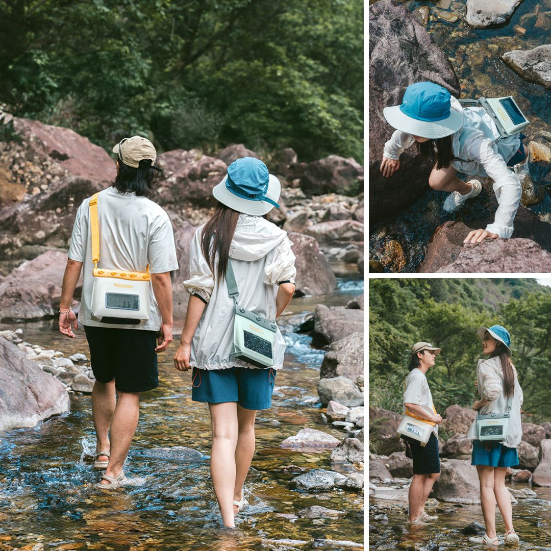 Naturehike Dry Bag Waterproof Multifungsi IPX8 2.6L 5.6L Tas Anti Air Trekking Renang Kayak Outdoor