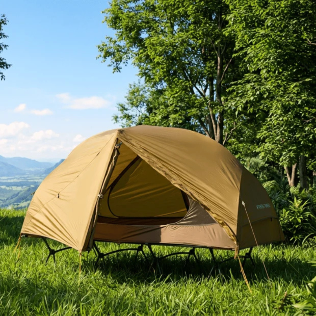 Firemaple Campbed Tenda Ultralight Tropics 1P Backpacking Camping Tent Tempat Tidur MotoCamp