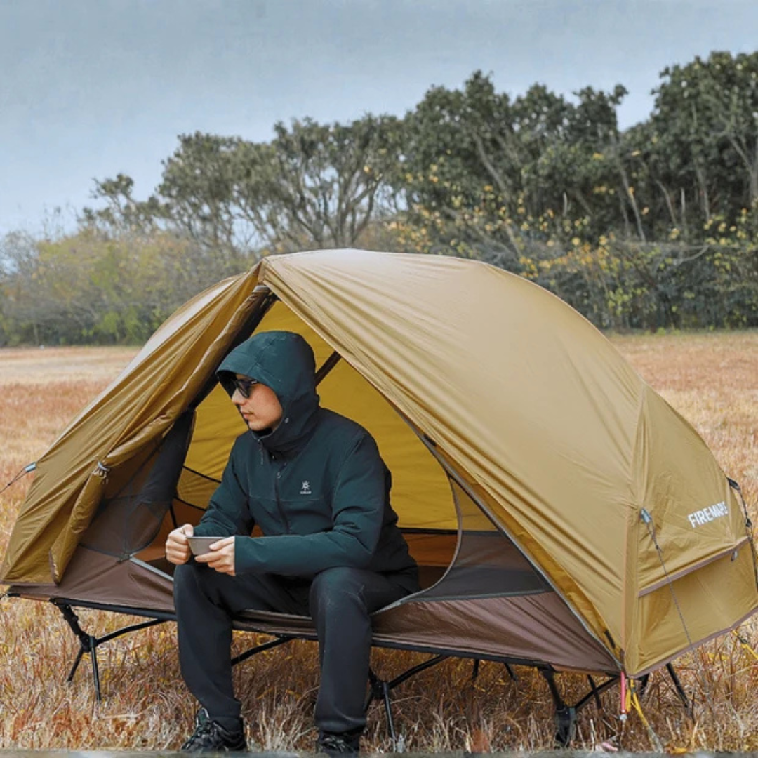 Firemaple Campbed Tenda Ultralight Tropics 1P Backpacking Camping Tent Tempat Tidur MotoCamp
