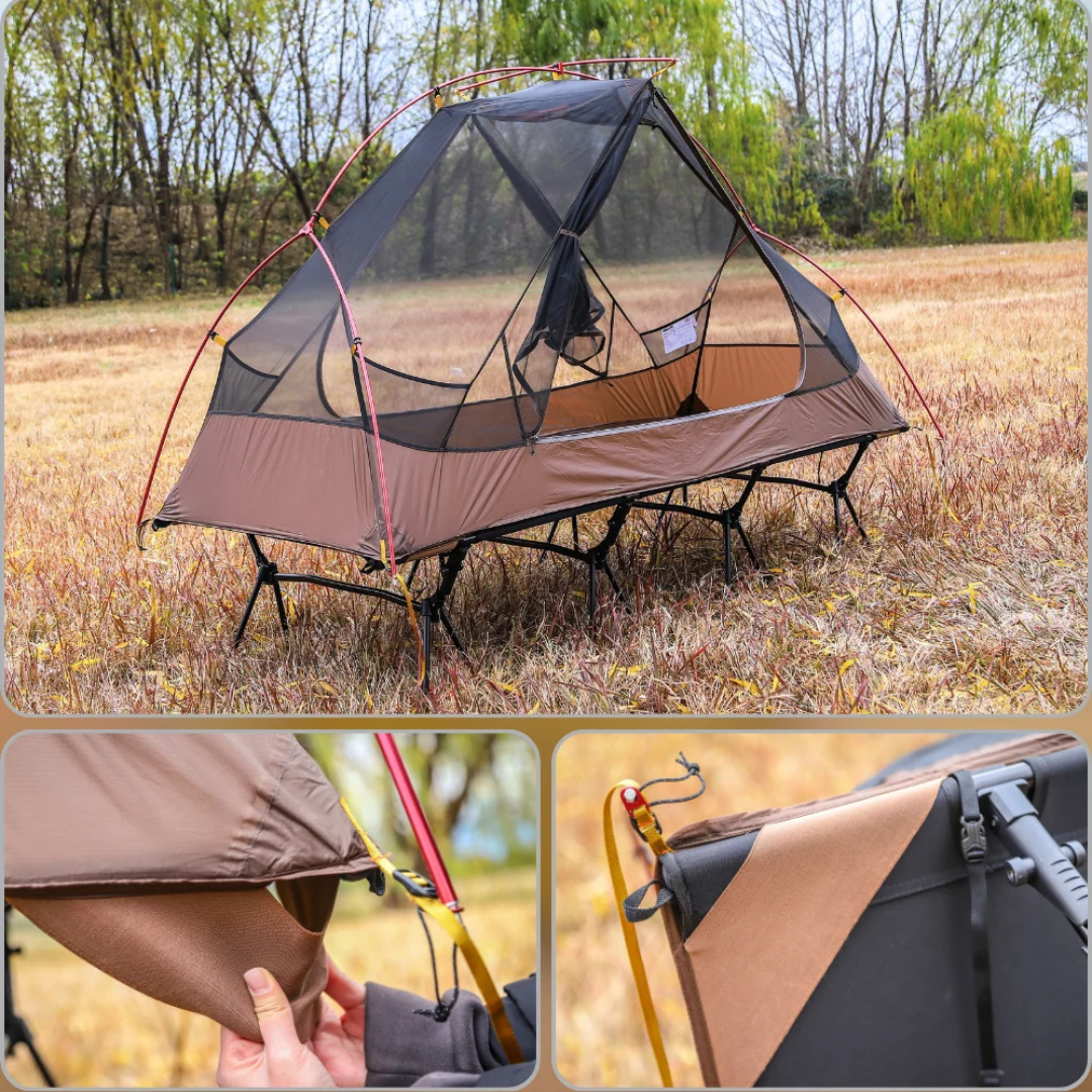 Firemaple Campbed Tenda Ultralight Tropics 1P Backpacking Camping Tent Tempat Tidur MotoCamp