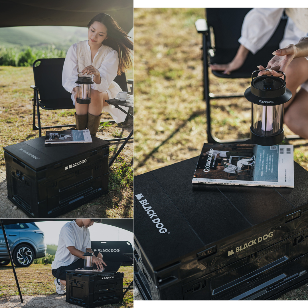 Blackdog Kotak Penyimpanan Lipat Multifungsi 50L BD-MS000005 Premium Outdoor Camping Storage Box
