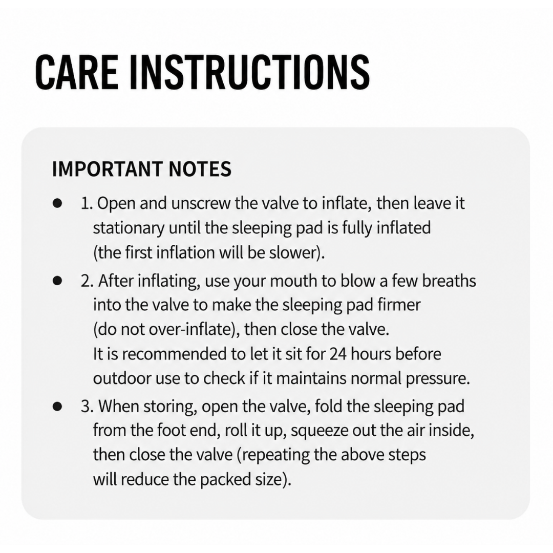 Naturehike Sleeping Pad Inflatable Yugu R Value 2.1 R2.1 CNK2300DZ013 Matras Tidur Camping Hiking Ultralight R-Value 2.1