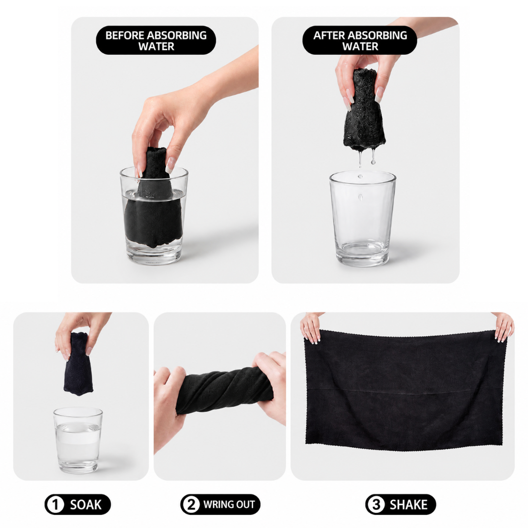 Blackdog Handuk Olahraga Mikrofiber CBD2650SP010 Towel Quick Dry Microfiber Sport Camping Gym Travel Outdoor