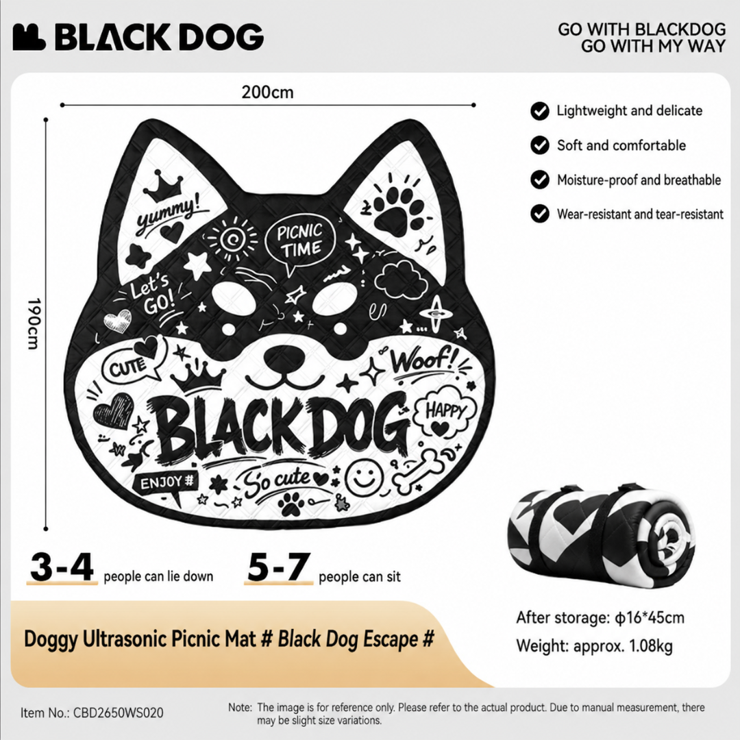 Blackdog Alas Matras Piknik CBD2650WS020 Camping Mat Outdoor Picnic Mattras Home Aesthetic