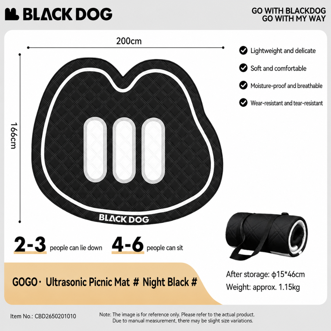 Blackdog Alas Matras Piknik CBD2650WS020 Camping Mat Outdoor Picnic Mattras Home Aesthetic