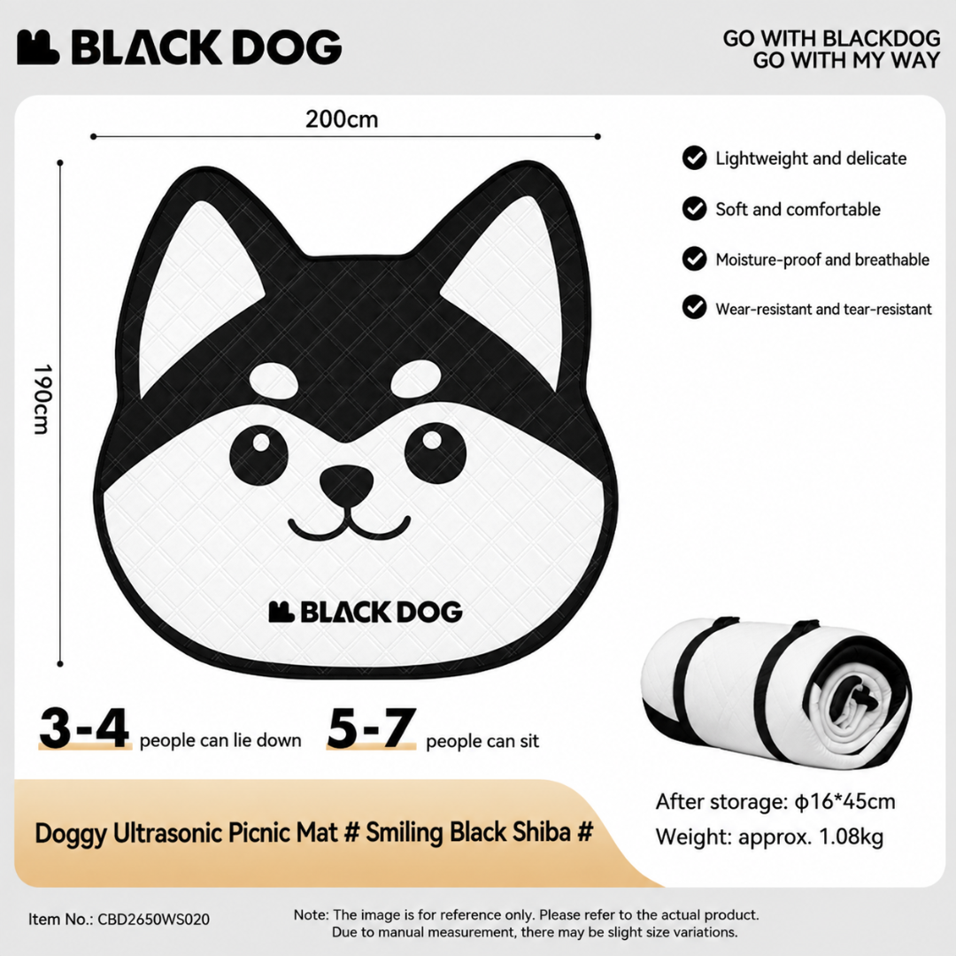 Blackdog Alas Matras Piknik CBD2650WS020 Camping Mat Outdoor Picnic Mattras Home Aesthetic
