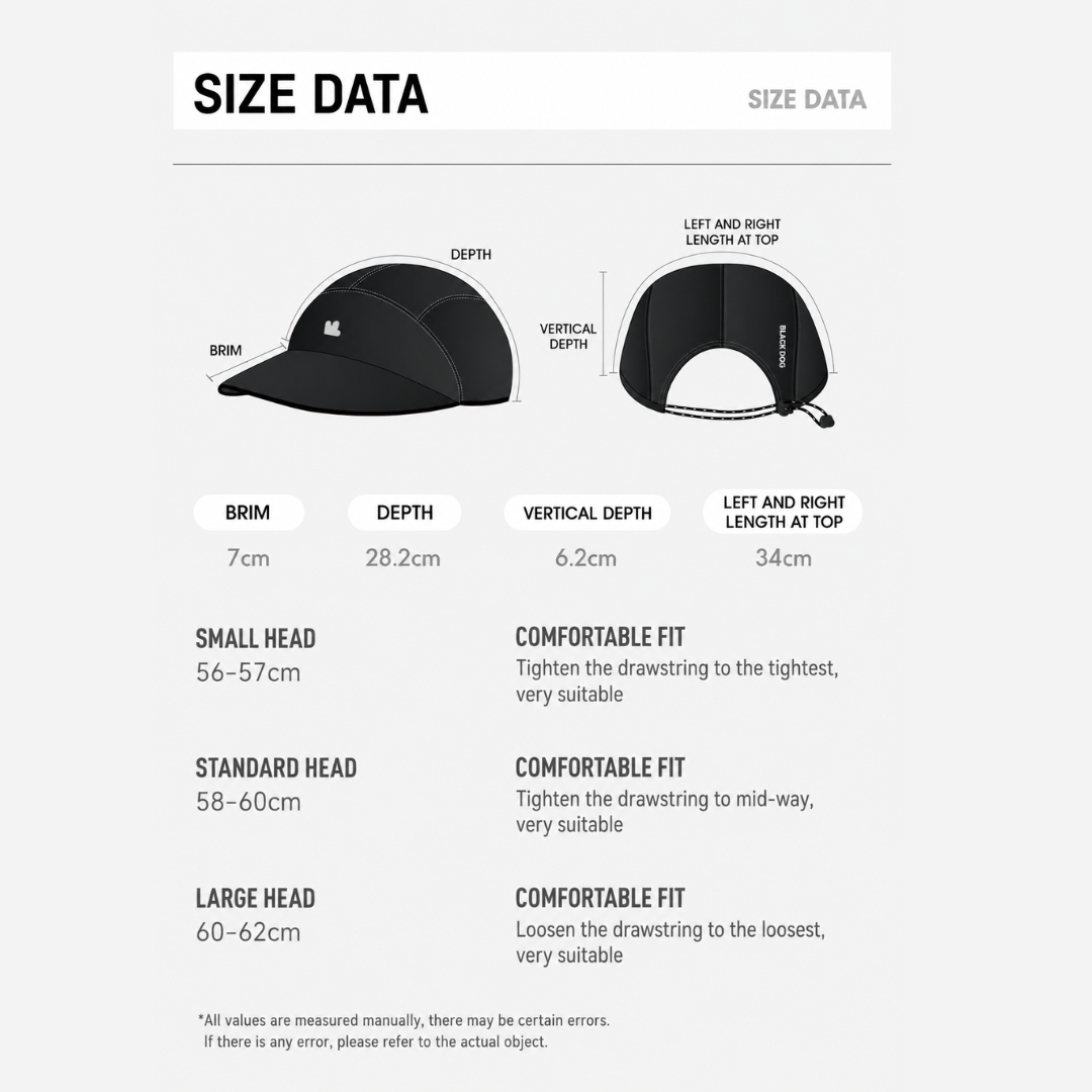 Blackdog Topi Lari Premium Quick Dry CBD2650FS010 UV Protection Sport Hat Hiking Outdoor Premium