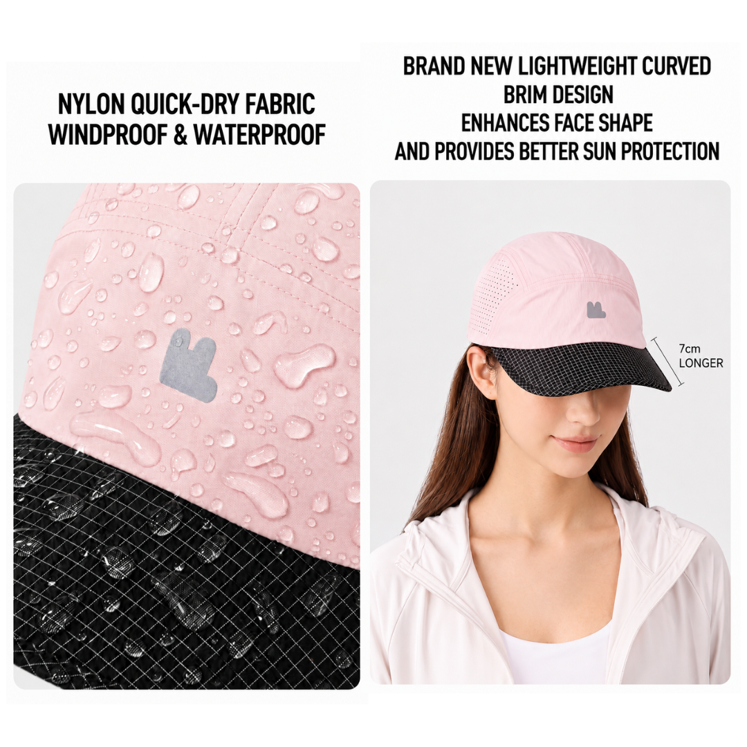 Blackdog Topi Lari Premium Quick Dry CBD2650FS010 UV Protection Sport Hat Hiking Outdoor Premium
