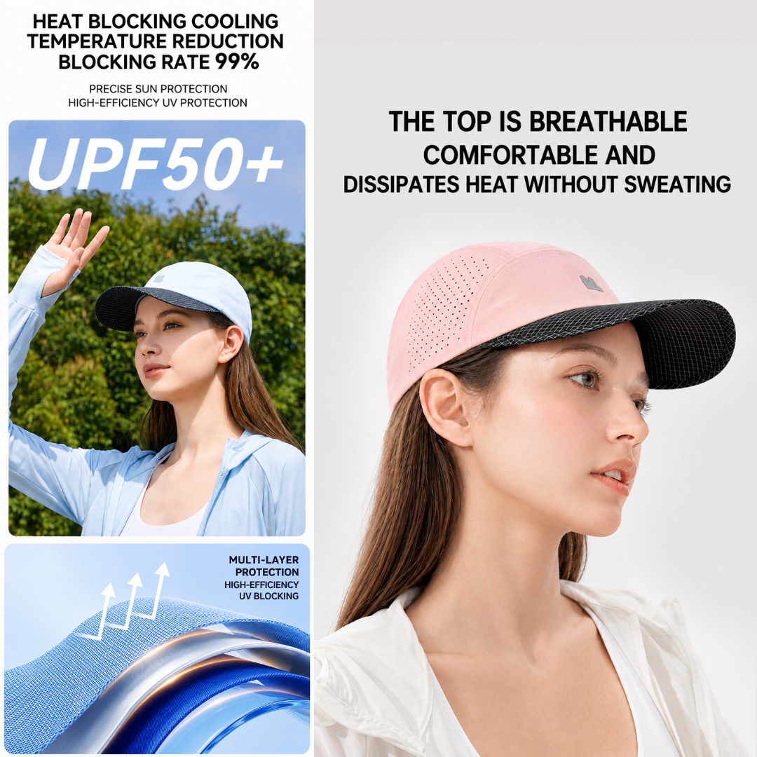 Blackdog Topi Lari Premium Quick Dry CBD2650FS010 UV Protection Sport Hat Hiking Outdoor Premium
