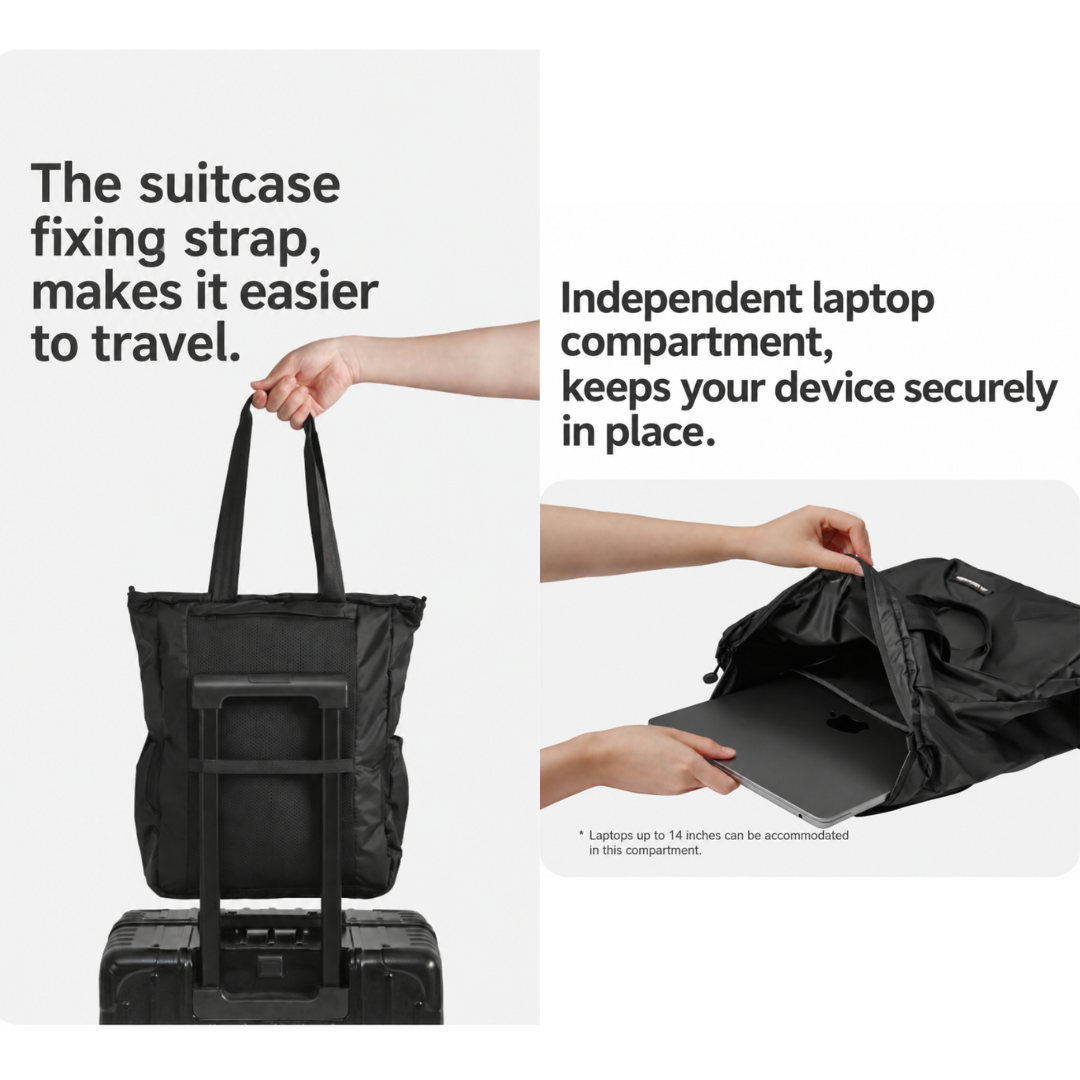 Naturehike Tas Ransel Tas Bahu Lipat Multifungsi CNK2450XB025 Foldable Tote Bag Backpack Travel Laptop Waterproof