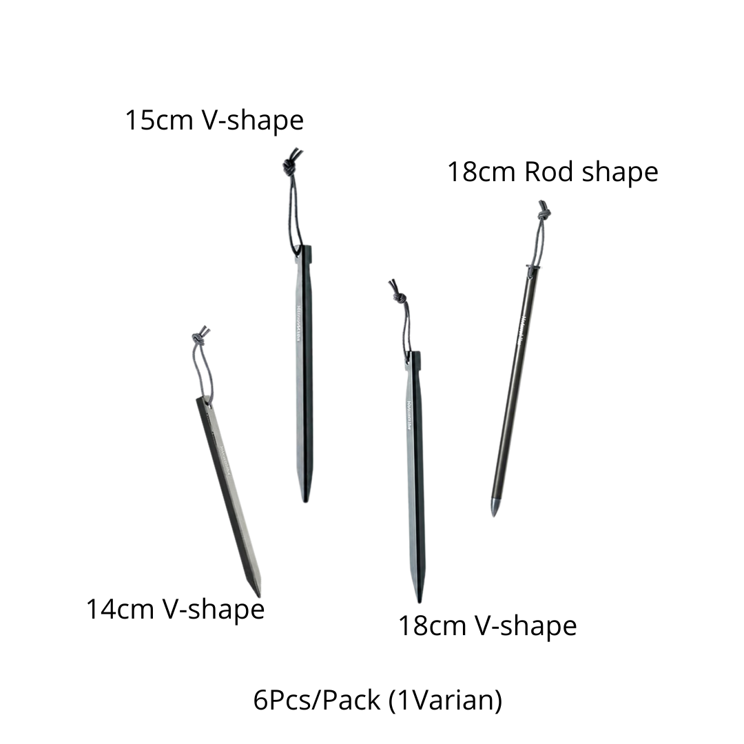 Naturehike Pasak Tenda Aluminium CNK2650PJ014 Tent Peg Camping Hiking Outdoor Ultralight