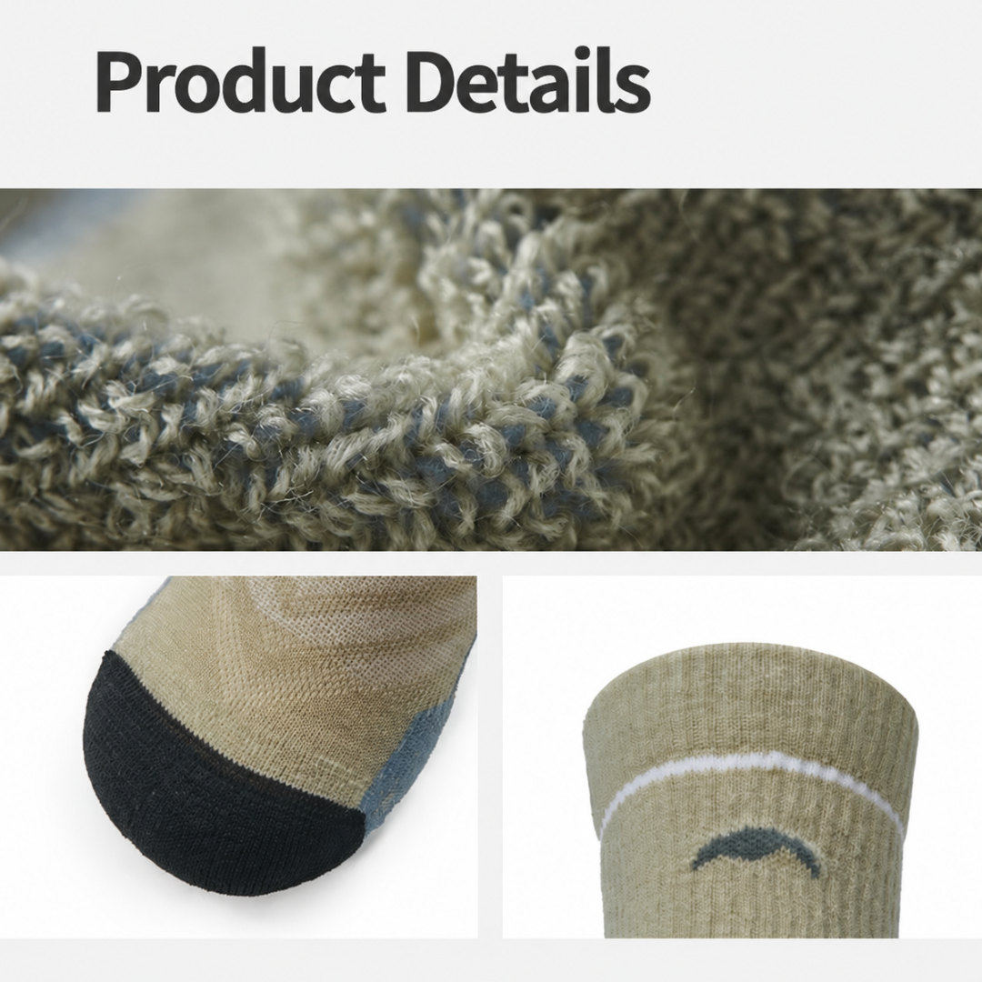 Naturehike Kaus Kaki Hiking Wool CNK2646402011 Crew Sock Hiking Anti Odor Kaos Kaki Anti Bau