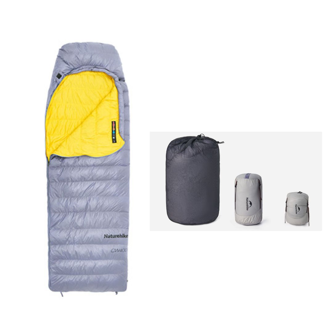 Naturehike Ultralight Sleeping Bag CW400 CW700 Goose Down NH18C400-D