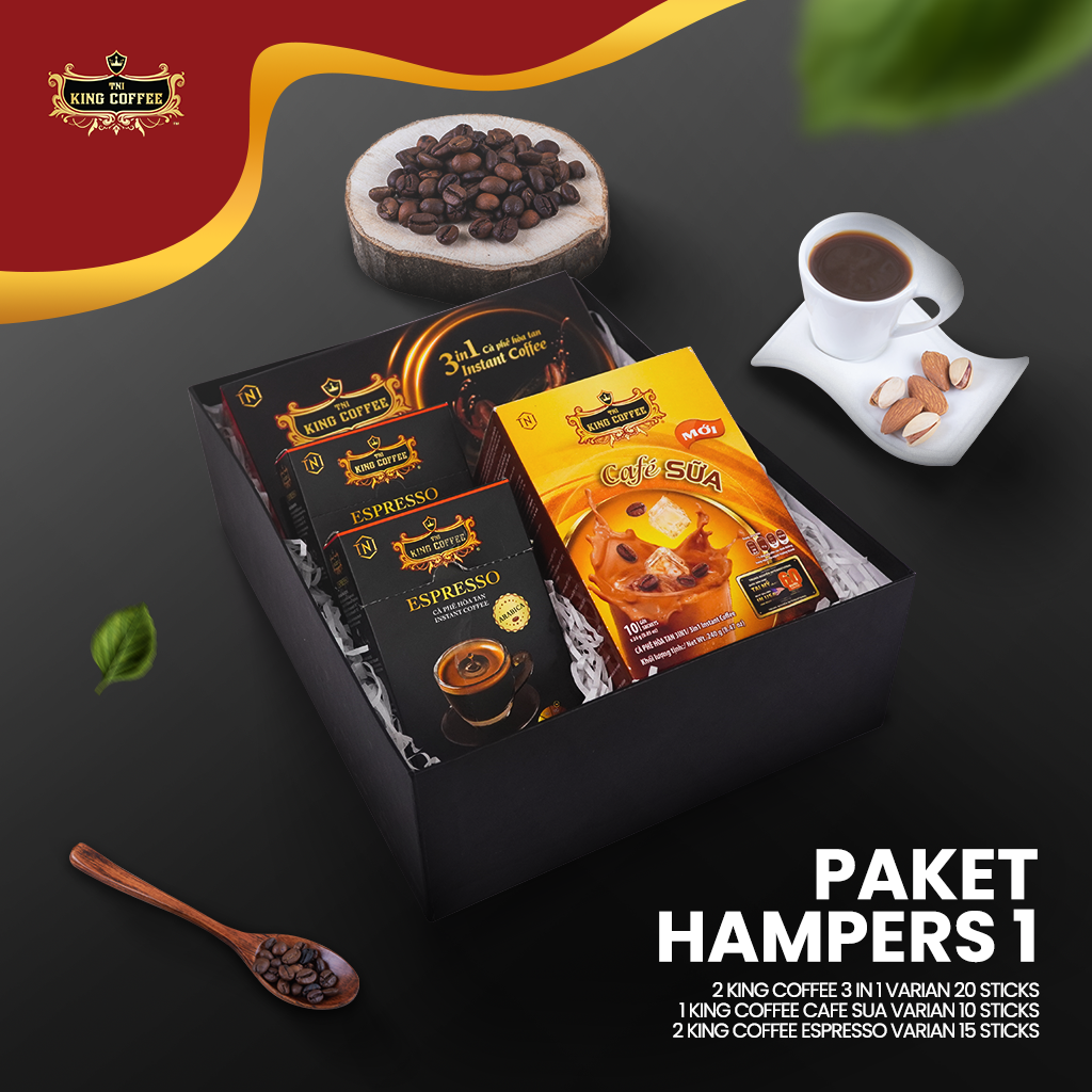 Hampers Ramadhan King Coffee Box Parcel Paket Kopi Vietnam