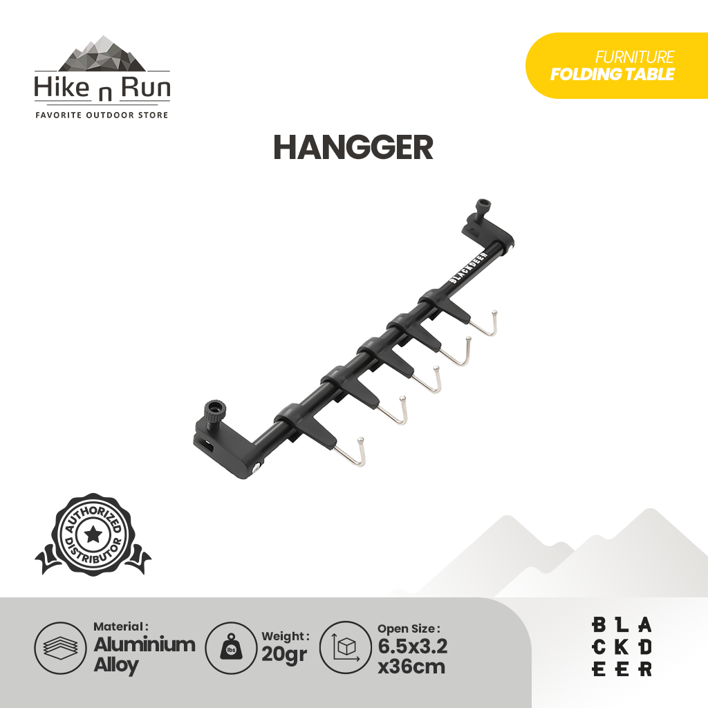 Rak Gantung Blackdeer BD12022606 Multifunction Hanger