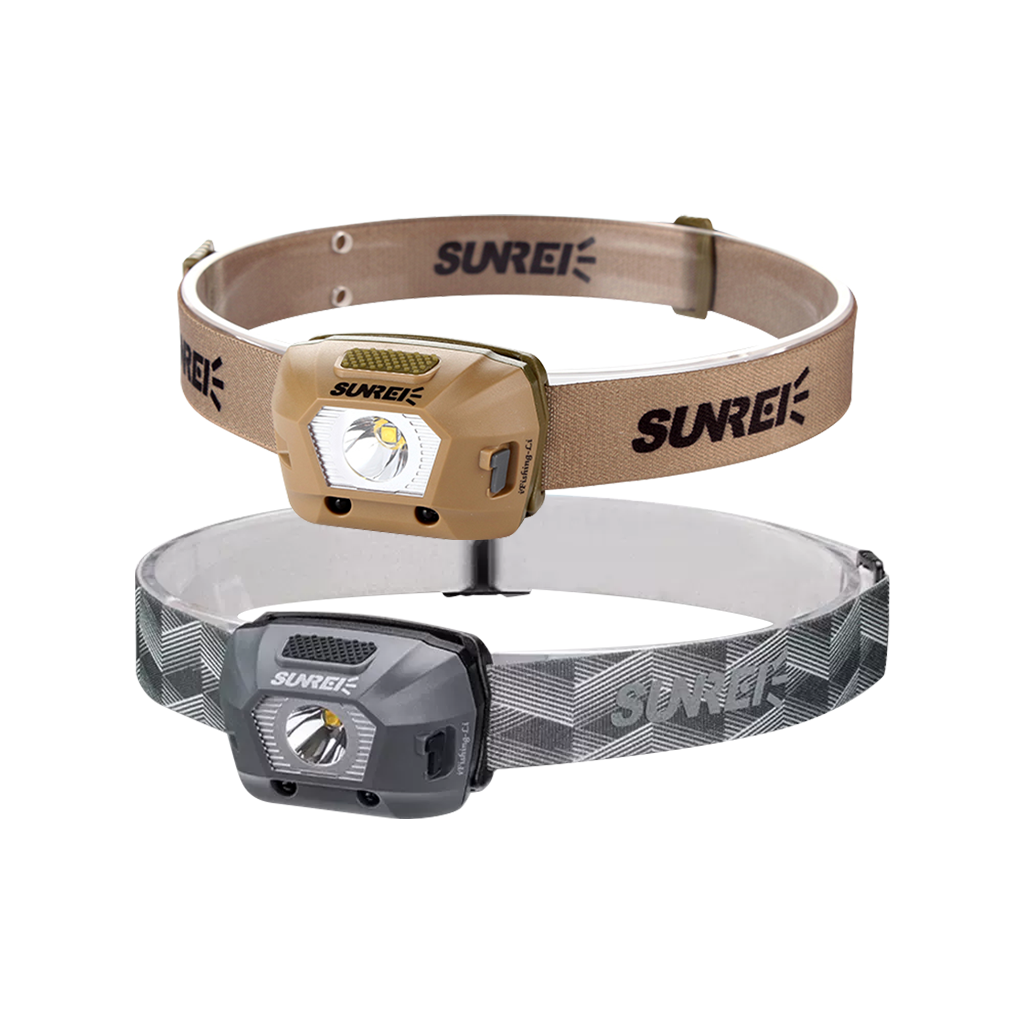 Lampu Kepala Headlamp Sunrei iFishing Sensor 225 Lumens IPX6