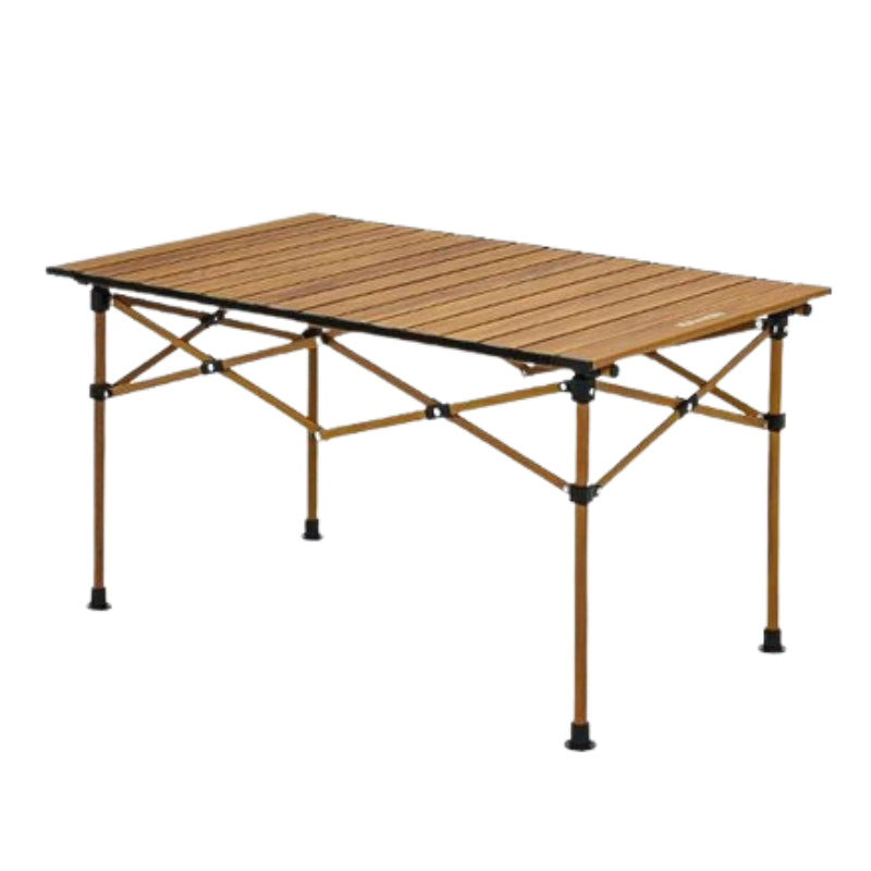 MEJA LIPAT CAMPING PORTABLE ALUMUNIUM NATUREHIKE CNH22JU038 FOLDING CAMPING TABLE