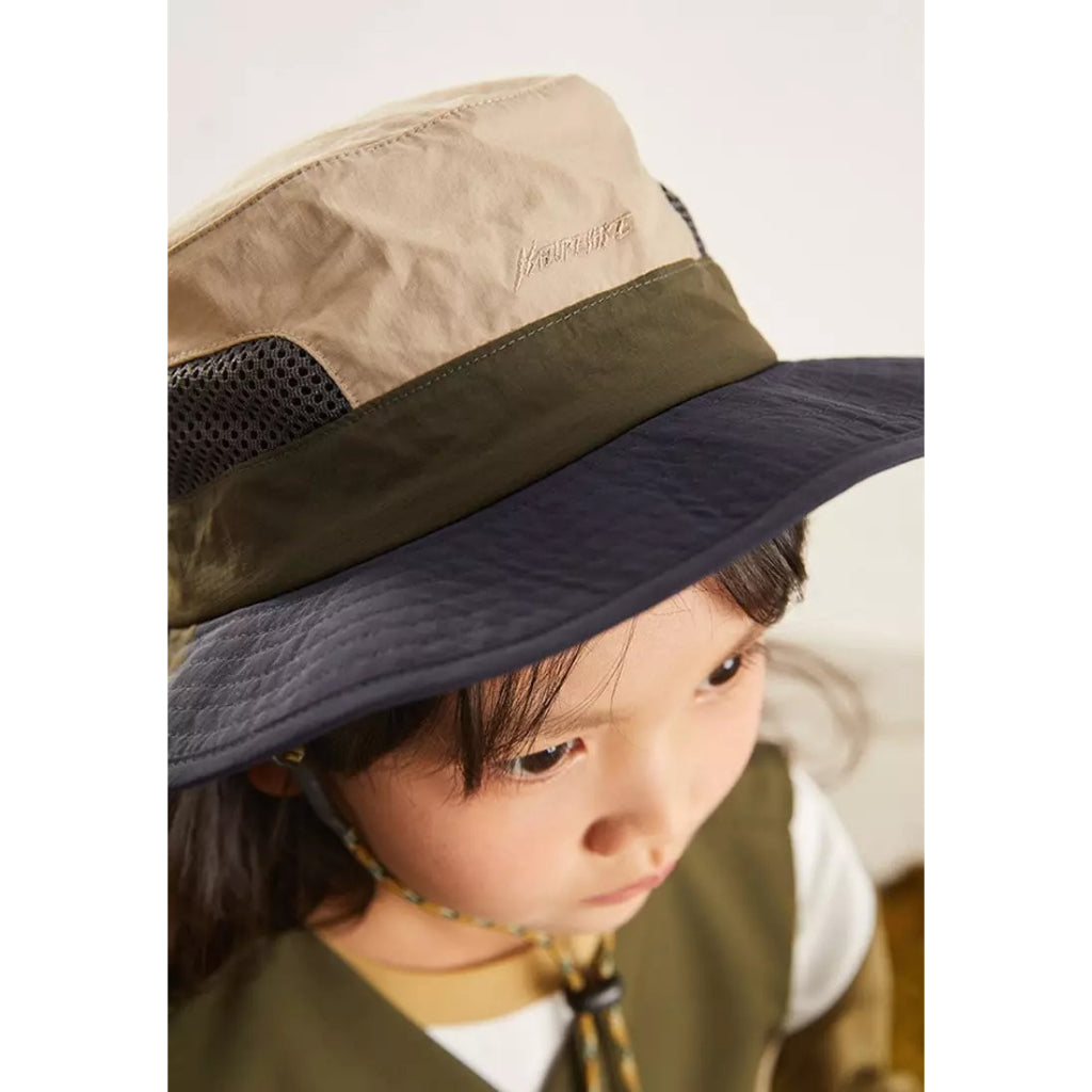 TOPI BUCKET LIPAT ANAK SERBAGUNA NATUREHIKE CNH23MZ011 - CNH23MZ012  OUTDOOR BUCKET HAT ANTI-UV