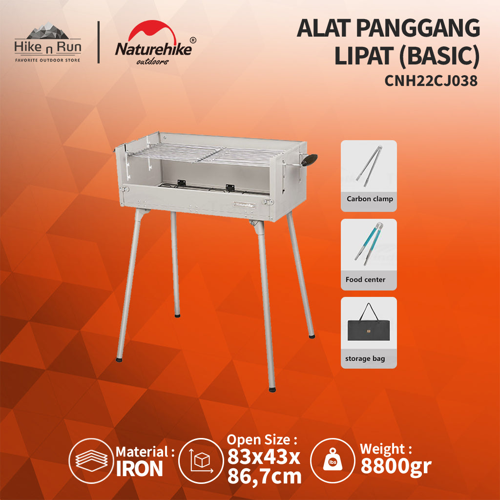 Naturehike Alat Panggang Lipat CNH22CJ038 Folding Bbq Grill