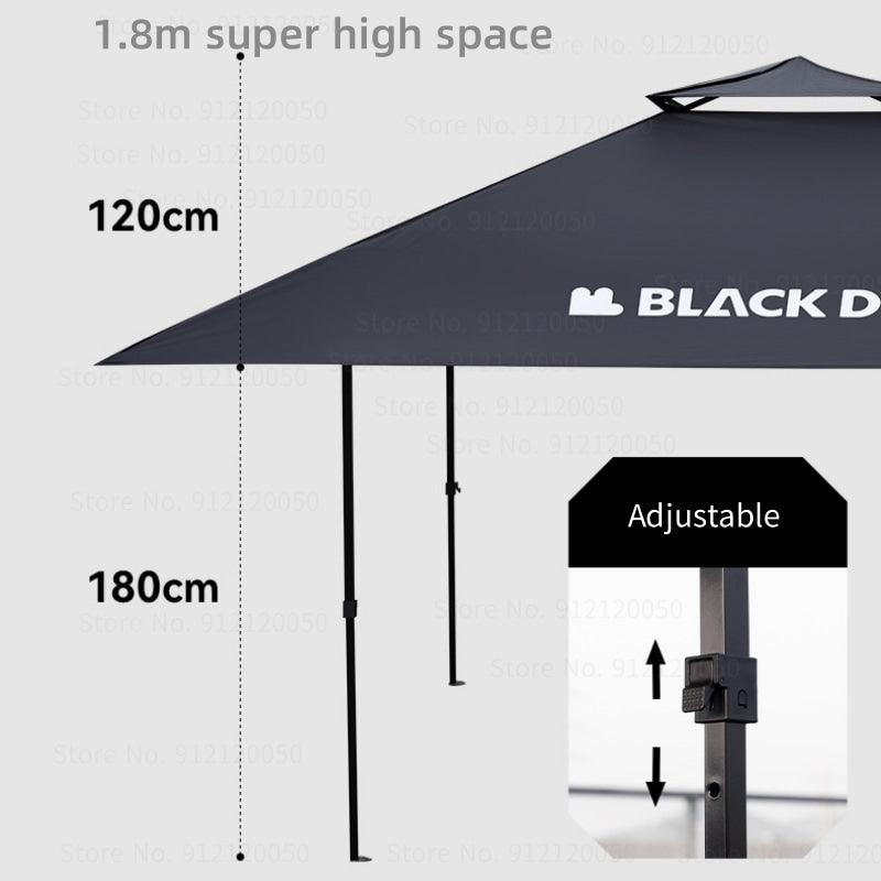 Blackdog Tenda Kanopi UPF50+ BD-SM003 Large Space Awning Outdoor Sun